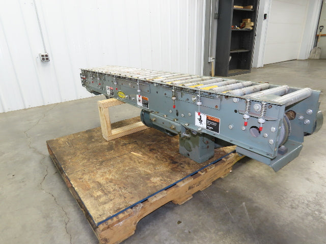 Hytrol 12"x 72" Accumulation Conveyor 1-3/8" Roller 10"BF V-Belt Drive 230/460V