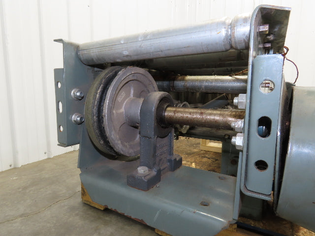 Hytrol 12"x 72" Accumulation Conveyor 1-3/8" Roller 10"BF V-Belt Drive 230/460V