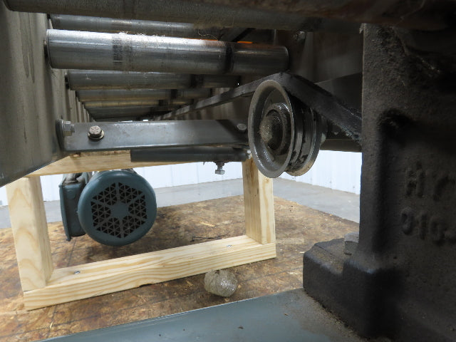 Hytrol 12"x 72" Accumulation Conveyor 1-3/8" Roller 10"BF V-Belt Drive 230/460V