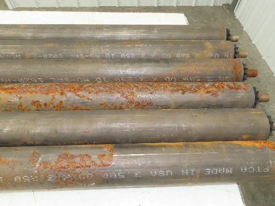 3.5" Steel Conveyor Roller Chain Drive Sprocket 52" Pallet Conveyor Lot of 6