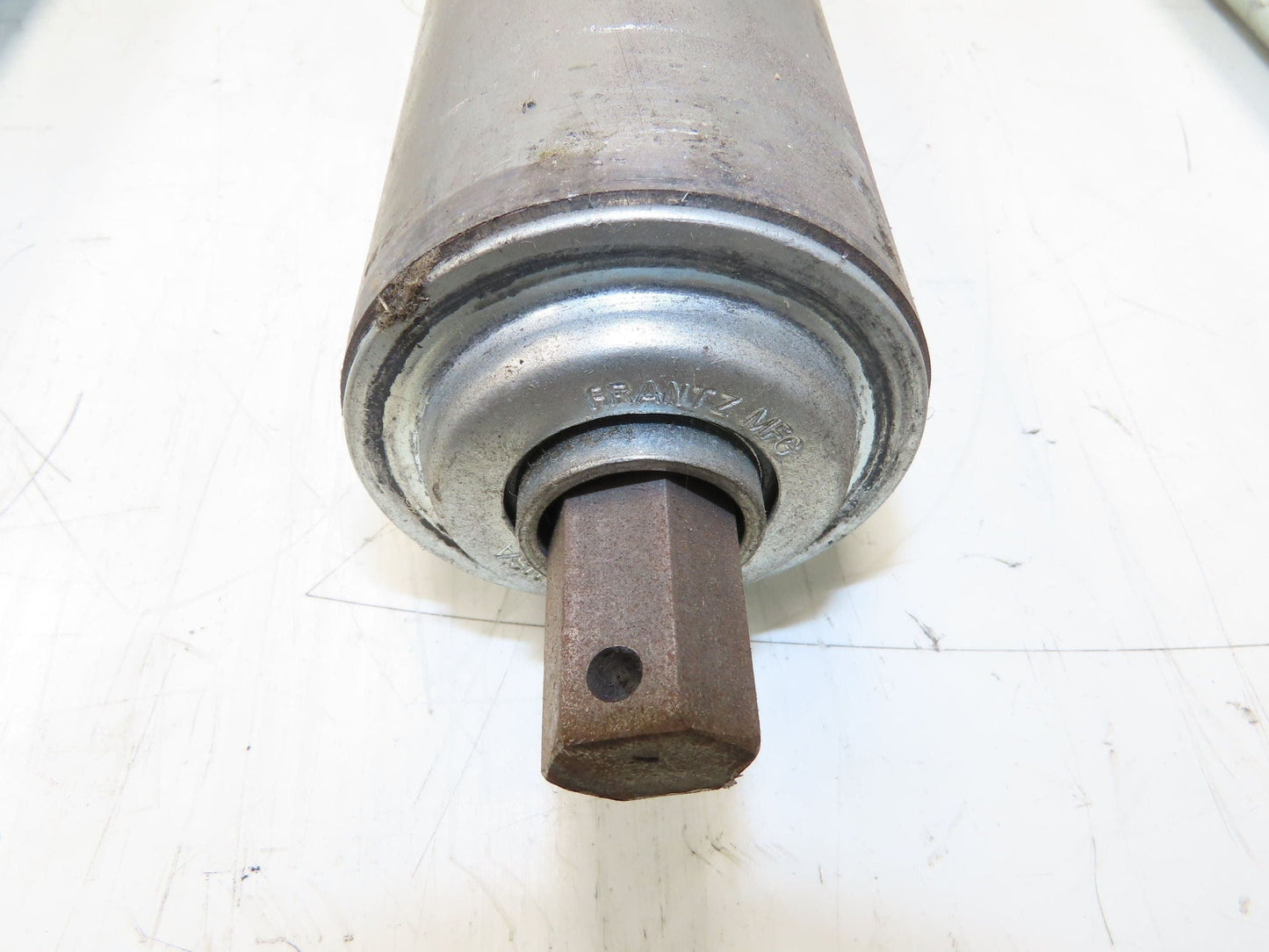 2.5" Galvanized Conveyor Roller Double Sprocket 52" Pallet Conveyor Lot of 6