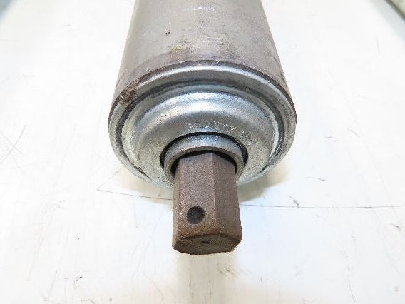 2.5" Galvanized Conveyor Roller Double Sprocket 52" Pallet Conveyor Lot of 6