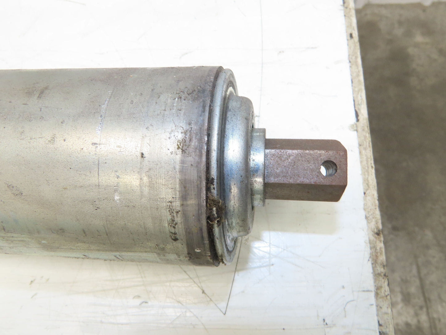 2.5" Galvanized Conveyor Roller Double Sprocket 52" Pallet Conveyor Lot of 6