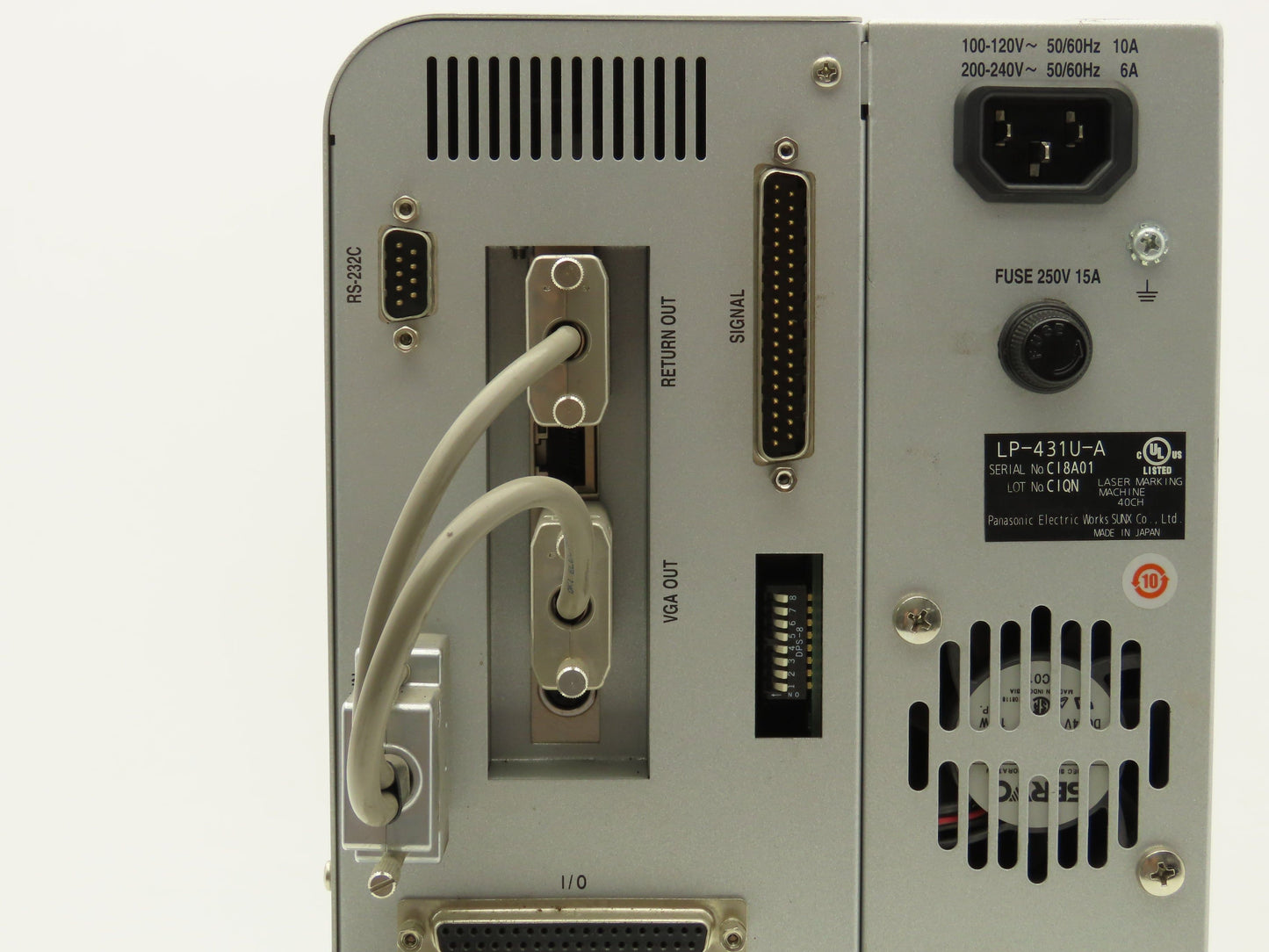 Panasonic LP-400 CO2 Laser Marker Controller