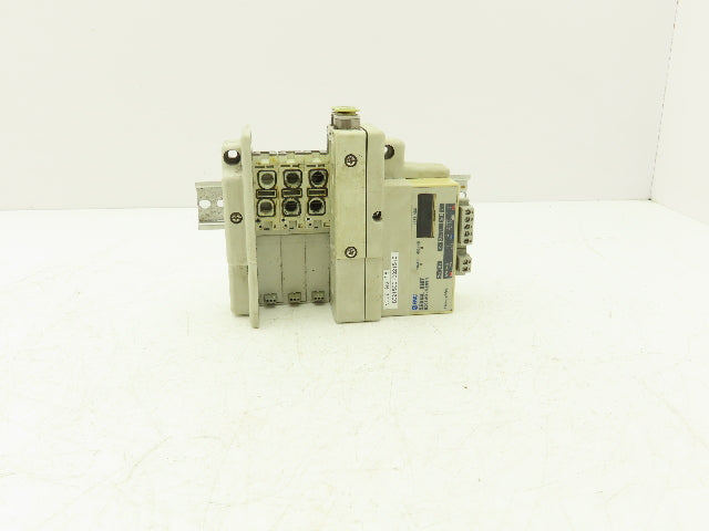 SMC SS5Q23-03SDQ-D-00T Pneumatic Valve Manifold Devicenet 3 Station DIN mounted