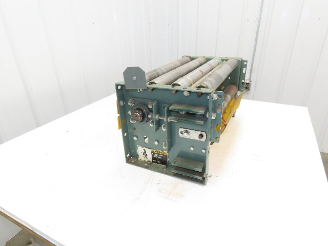 Hytrol 24" Accumulation Roller Conveyor Tail Pulley Assembly 21"BF Belt Drive