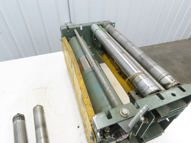 Hytrol 24" Accumulation Roller Conveyor Tail Pulley Assembly 21"BF Belt Drive