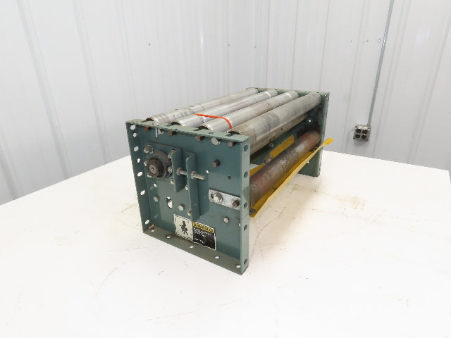 Hytrol 24" Accumulation Roller Conveyor Tail Pulley Assembly 21"BF Belt Drive