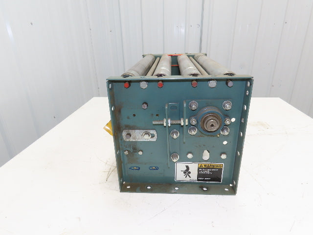 Hytrol 24" Accumulation Roller Conveyor Tail Pulley Assembly 21"BF Belt Drive
