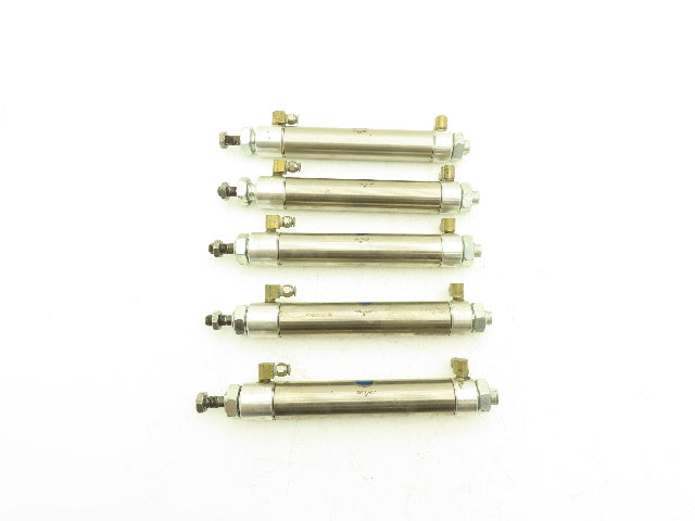 Bimba 124.75-DP Pneumatic Air Cylinder 1-1/4" Bore 4-3/4" Stroke 7/16" Rod