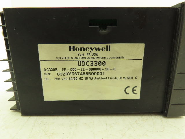 Honeywell DC330B-EE-000-22-000000-20-0 UDC3300 Digital Temperature Controller