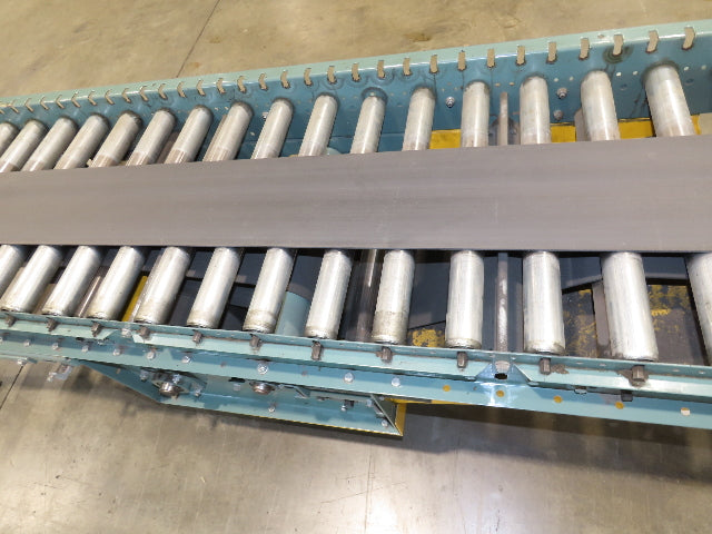 Hytrol 24"x 10' Belt-Over Roller Conveyor 21"BF Center Drive 1Hp 230/460V 136fpm