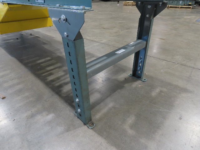 Hytrol 24"x 10' Belt-Over Roller Conveyor 21"BF Center Drive 1Hp 230/460V 136fpm
