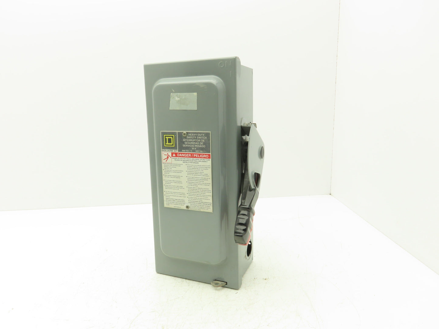 Square D H361 Fusible Heavy Duty Safety Disconnect Switch 30A 600VAC F05
