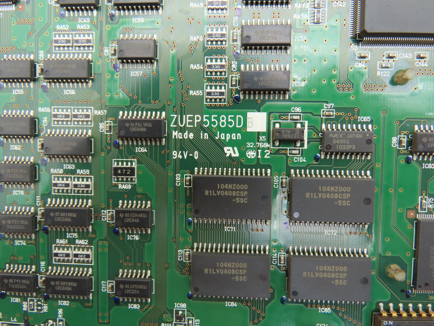 Panasonic ZUEP5585D Motherboard Backplane