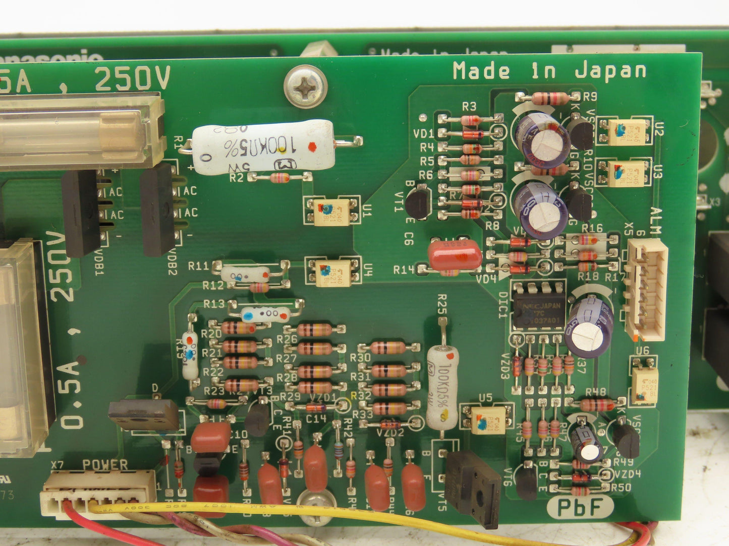 Panasonic ZUEP57722 | ZUEP55536 Robotics Power Supply Circuit Board