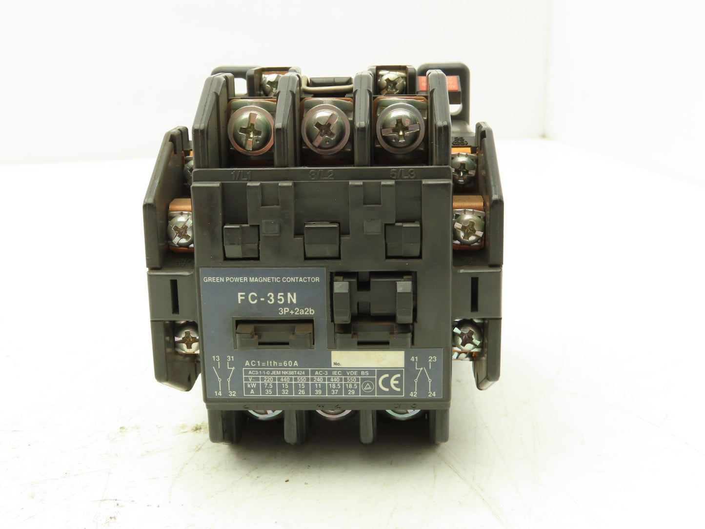 Matsushita BMF635 | FC35N-3P+2a2b Contactor 20Hp 600v 3Ph 45A 200v Coil