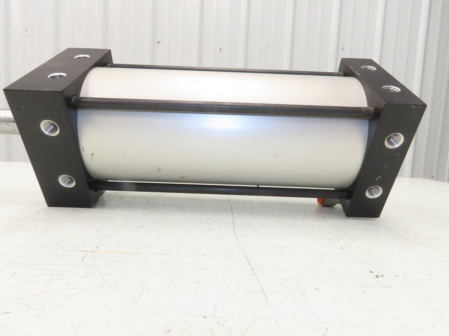 TRD Bimba Pneumatic Air Cylinder 4" Bore 8" Stroke 250 PSI 10.25" Extended Rod