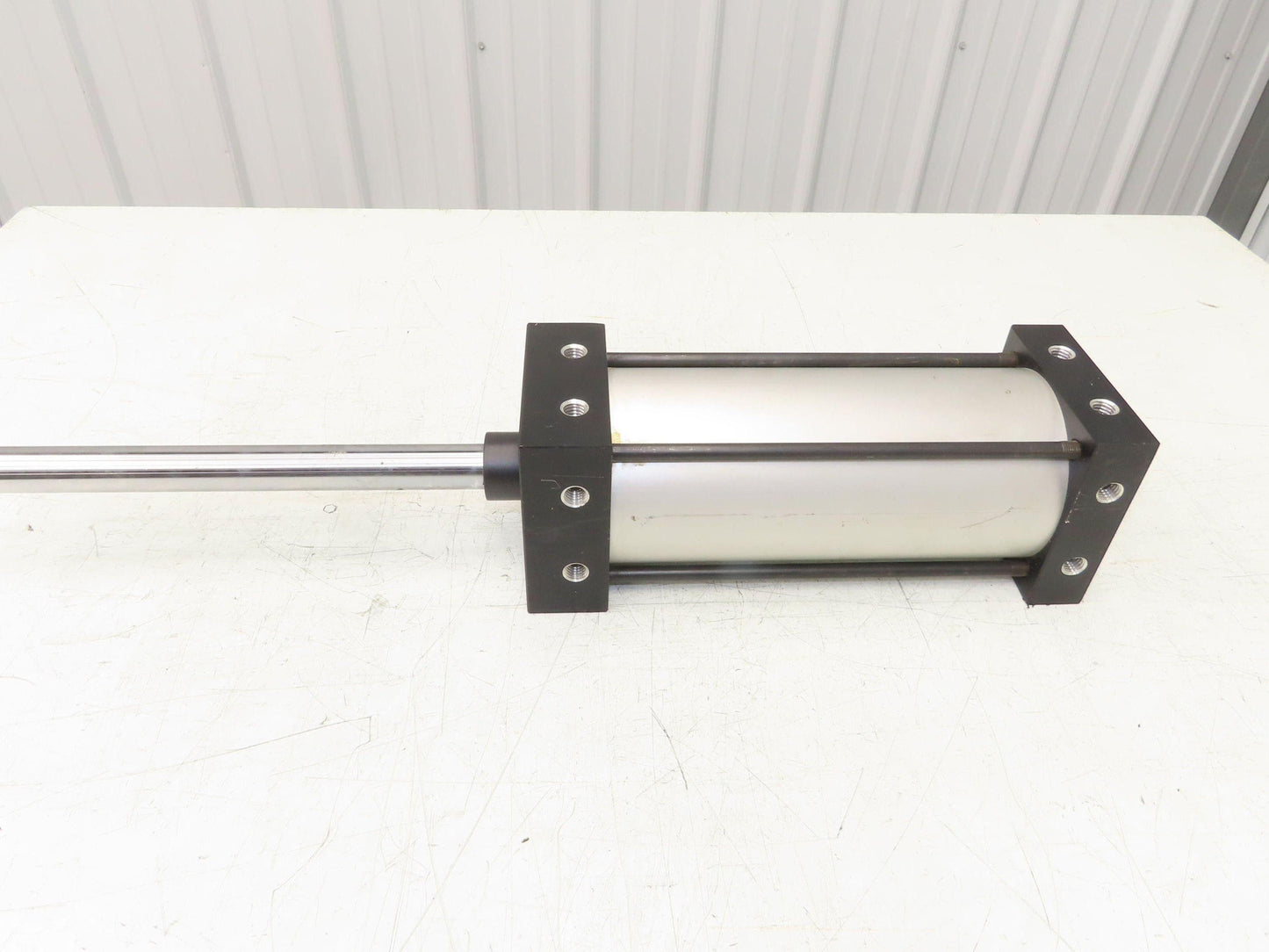 TRD Bimba Pneumatic Air Cylinder 4" Bore 8" Stroke 250 PSI 10.25" Extended Rod