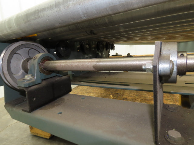 Hytrol 36" Accumulation Roller Conveyor 45° RH Curve V-Belt Drive 1Hp 460V 3PH