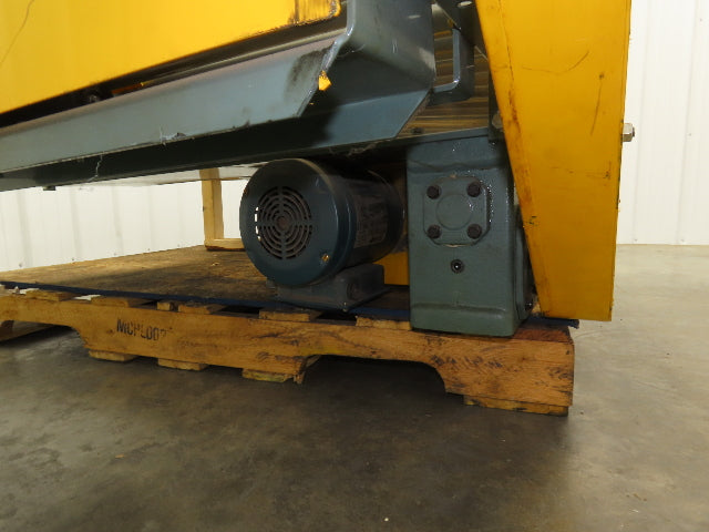 Hytrol 36" Accumulation Roller Conveyor 45° RH Curve V-Belt Drive 1Hp 460V 3PH