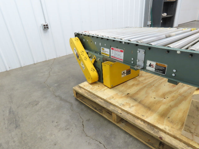 Hytrol 36" Accumulation Roller Conveyor 30° RH Curve V-Belt Drive 1Hp 460V 3PH