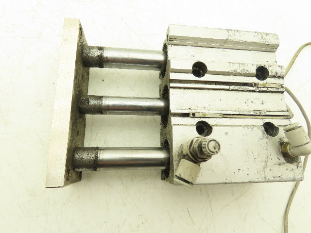 SMC Pneumatic Slide Bearing Guided Air Cylinder 32mm Bore 50mm Stroke