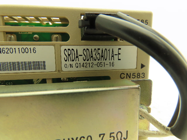 Yaskawa SRDA-SDA35A01A-E Servo Amplifier Ver 0100 DX100 DX200 14A Cont 35A Max