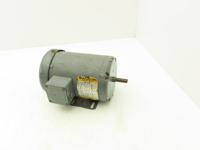 Baldor 34-4-895 AC Motor 1/4Hp 1725rpm 3Ph 230/460v 48 Frame TEFC