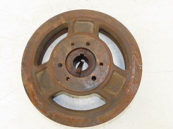 3-Groove C 0.88" V-Belt Pulley Sheave R1 Taper Bushed 14.5" OD 1-15/16" Bore