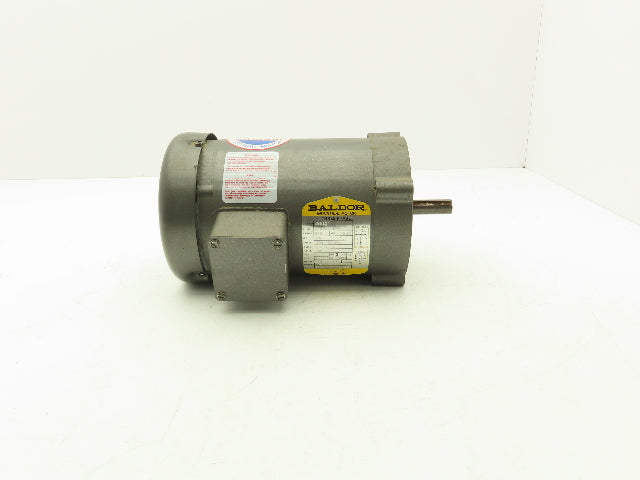 Baldor 34A63-5882 AC Motor 1/4Hp 1140rpm 230/460v 3Ph 56C Frame TEFC
