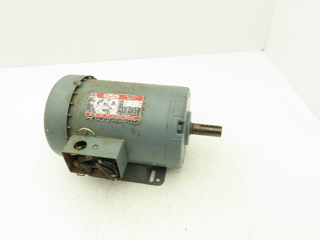 Dayton 3N550 AC Motor 1.5Hp 1740rpm 230/460v 3Ph H145T Frame TEFC