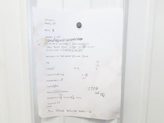 CM Lodestar R 2 Ton Electric Chain Hoist 14' Lift 8 FPM 230/460 Power Trolley