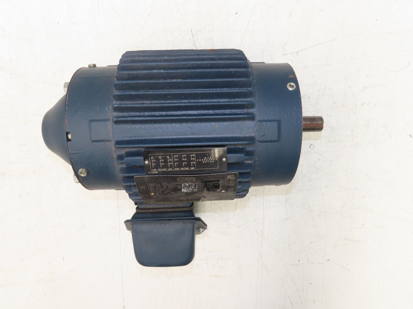 Leeson C145THTN8045 Inverter Duty AC Motor 2Hp 1750rpm 230/460v 3Ph 185Hz 145TC