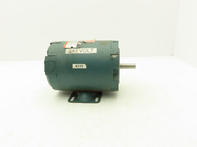Reliance G77B6621M-WK AC Motor 1/3Hp 1800rpm 240v 3Ph FM56C Frame TE