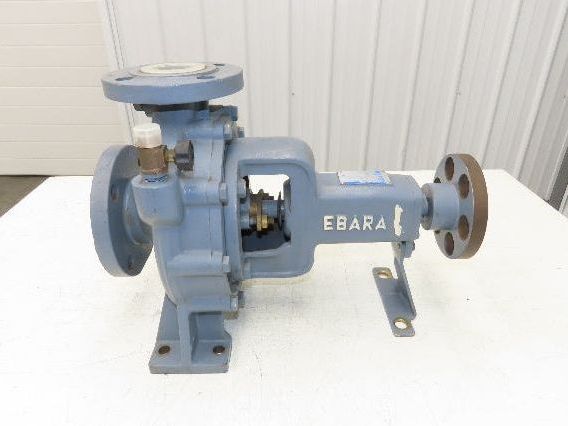 Ebara 65X50FS2H67.5 Centrifugal Volute Pump 2.5x2" Flanged 66gpm Bronze Impeller