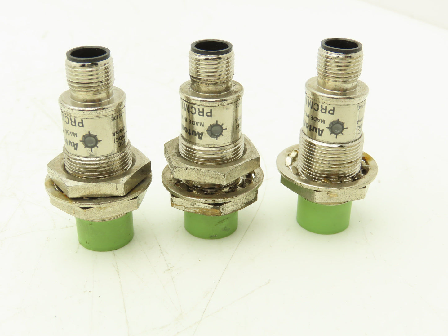 Autonics PRCM18-8DN Sensor 8mm Sensing Distance M18 12/24vDC Lot of 3