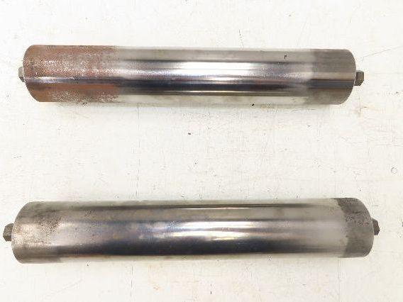 Hytrol 2-5/8" Snub Idler Roller 18" Hytrol Conveyor 15"BF 11/16" Hex Lot of 2