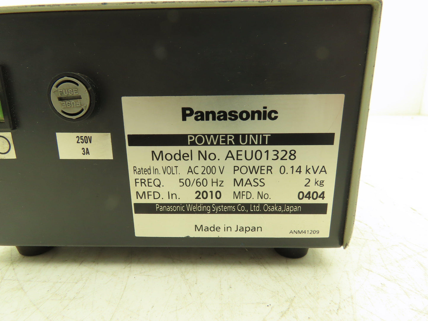 Panasonic AEU01328 Power Supply 200VAC input