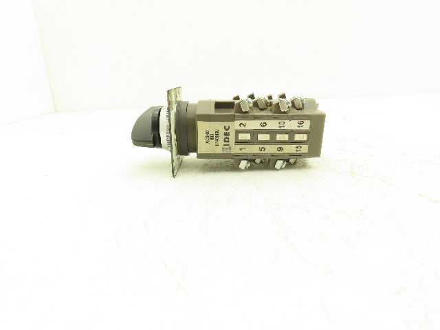 IDEC ACSNO Selector Switch 4 Pole 10 Position Cam Operated