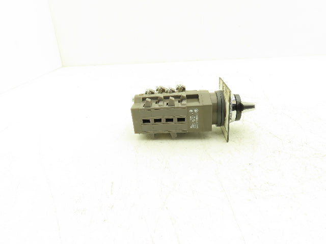 IDEC ACSNO Selector Switch 4 Pole 10 Position Cam Operated
