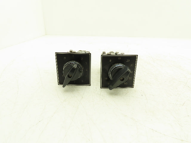 IDEC ACSNO Selector Switch 4 Pole 10 Position Cam Operated