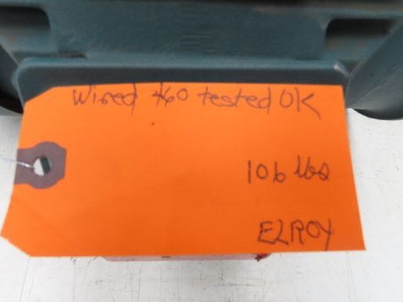 Reliance P18G1132C AC Electric Motor 3Hp 1755rpm 230/460v 3Ph 182TC TEFC