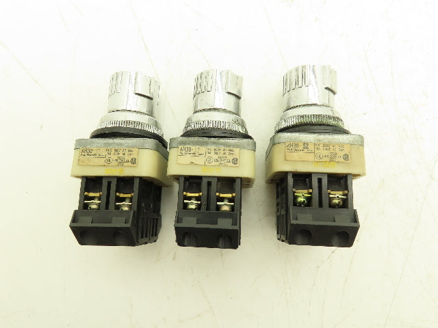 Fuji Electric Pushbutton Selector Pilot Light Alarm Buzzer Mixed Lot of 15