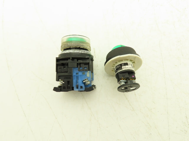 Fuji Electric AR30G4L DR30D0L Pushbutton Pilot light Mixed Lot of 10