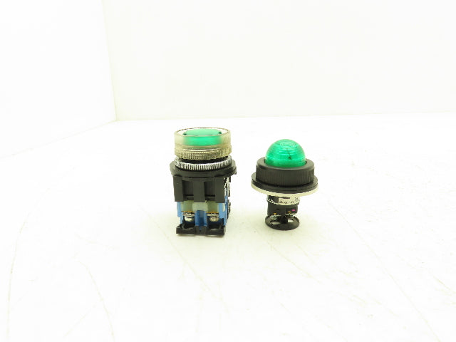 Fuji Electric AR30G4L DR30D0L Pushbutton Pilot light Mixed Lot of 10
