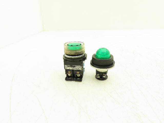 Fuji Electric AR30G4L DR30D0L Pushbutton Pilot light Mixed Lot of 10