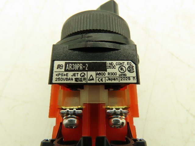 Fuji Electric 2 Position Maintained Selector Switch 1NO 1NC Lot of 11