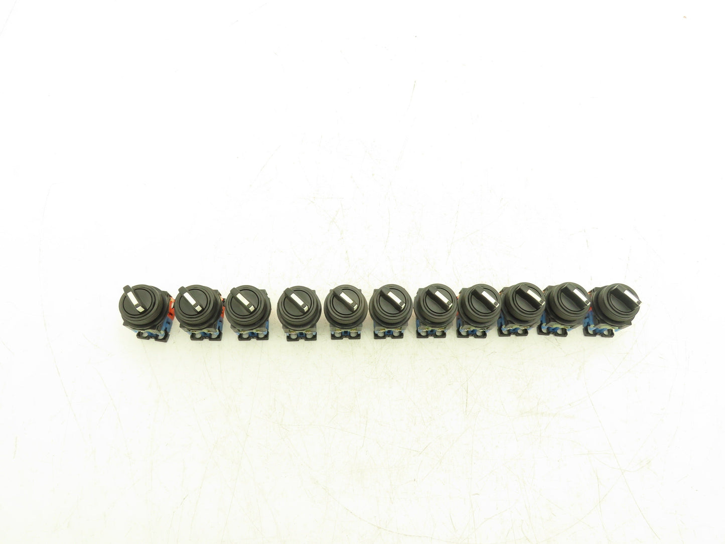 Fuji Electric 2 Position Maintained Selector Switch 1NO 1NC Lot of 11