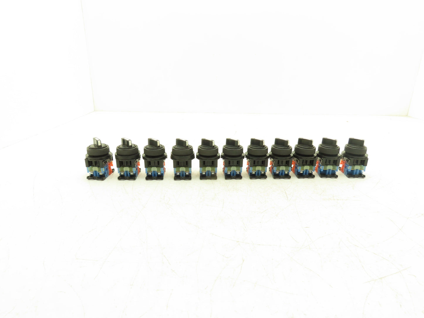 Fuji Electric 2 Position Maintained Selector Switch 1NO 1NC Lot of 11